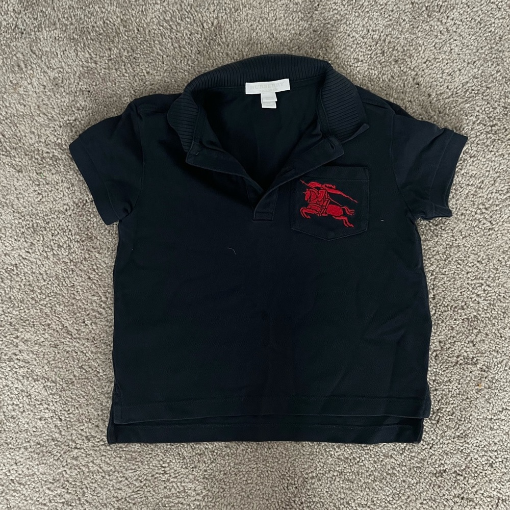 Boys Burberry polo